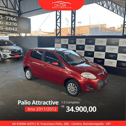 FIAT PALIO 1.4 MPI ATTRACTIVE 8V FLEX 4P MANUAL FIAT PALIO 1.4 MPI ATTRACTIVE 8V FLEX 4P MANUAL